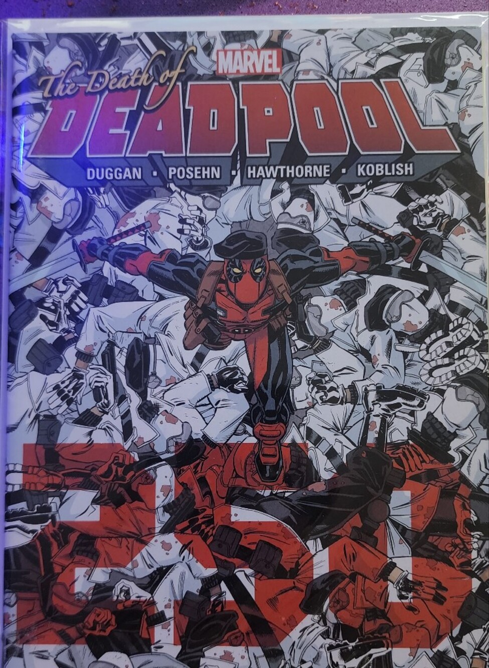 The Death Of Deadpool COMIC Book